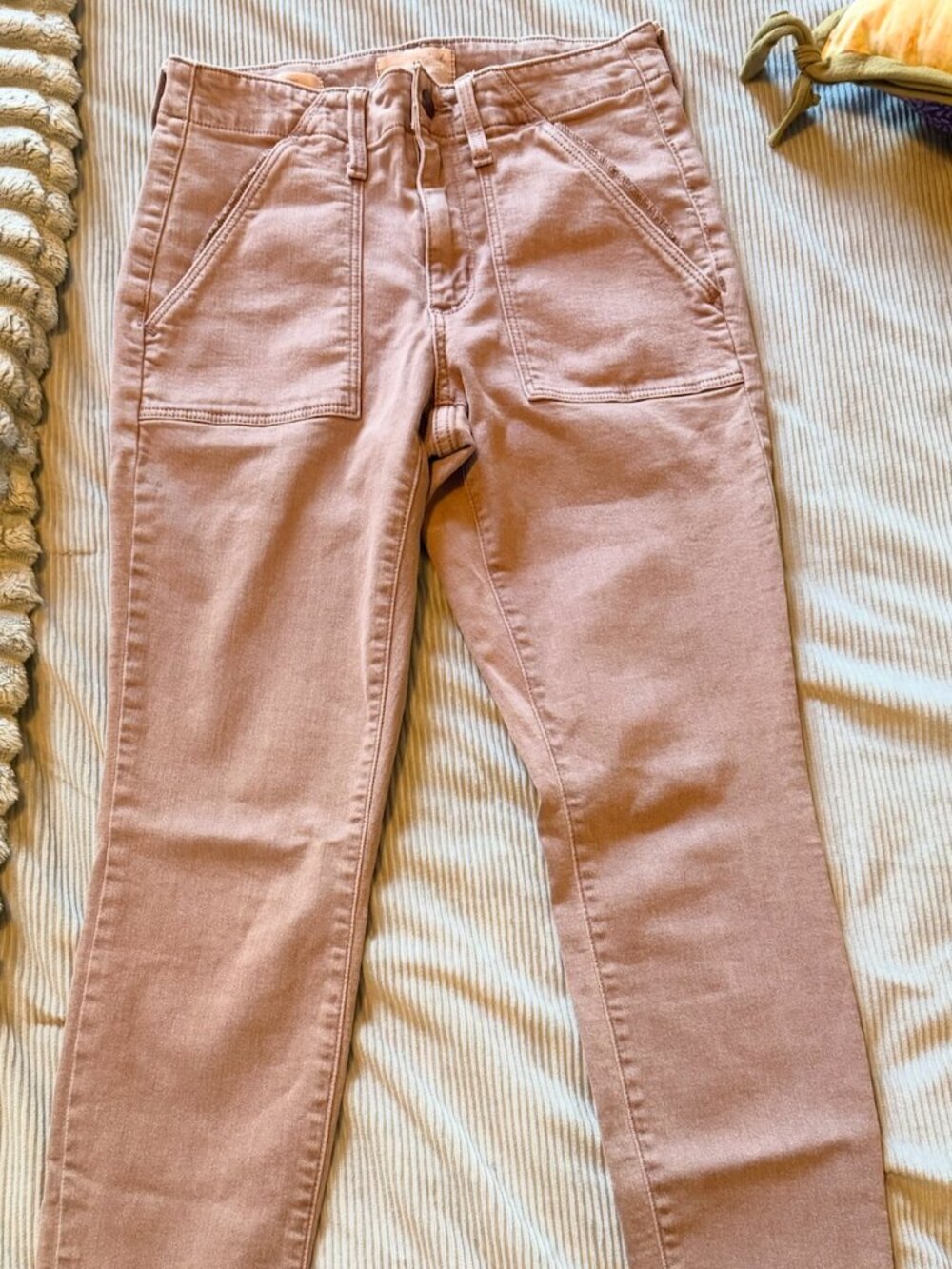 Universal Thread 0/25R Mauve Pink Utility Skinny Pants